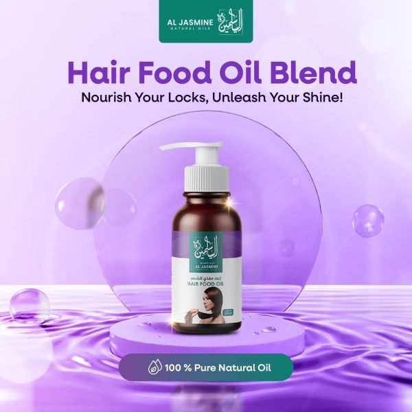 ⁦AL JASMINE NATURAL OILS A Hair Food 100% Pure Uses for Strength, Growth, and Shine | Tackling Hair Woes Effectively | Stops Hair Loss | Splitting of Hair Stops | Increases iness of the Hair (125 ml)⁩ - الصورة ⁦3⁩